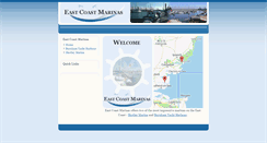 Desktop Screenshot of eastcoastmarinas.co.uk